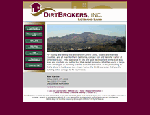Tablet Screenshot of dirtbrokers.us